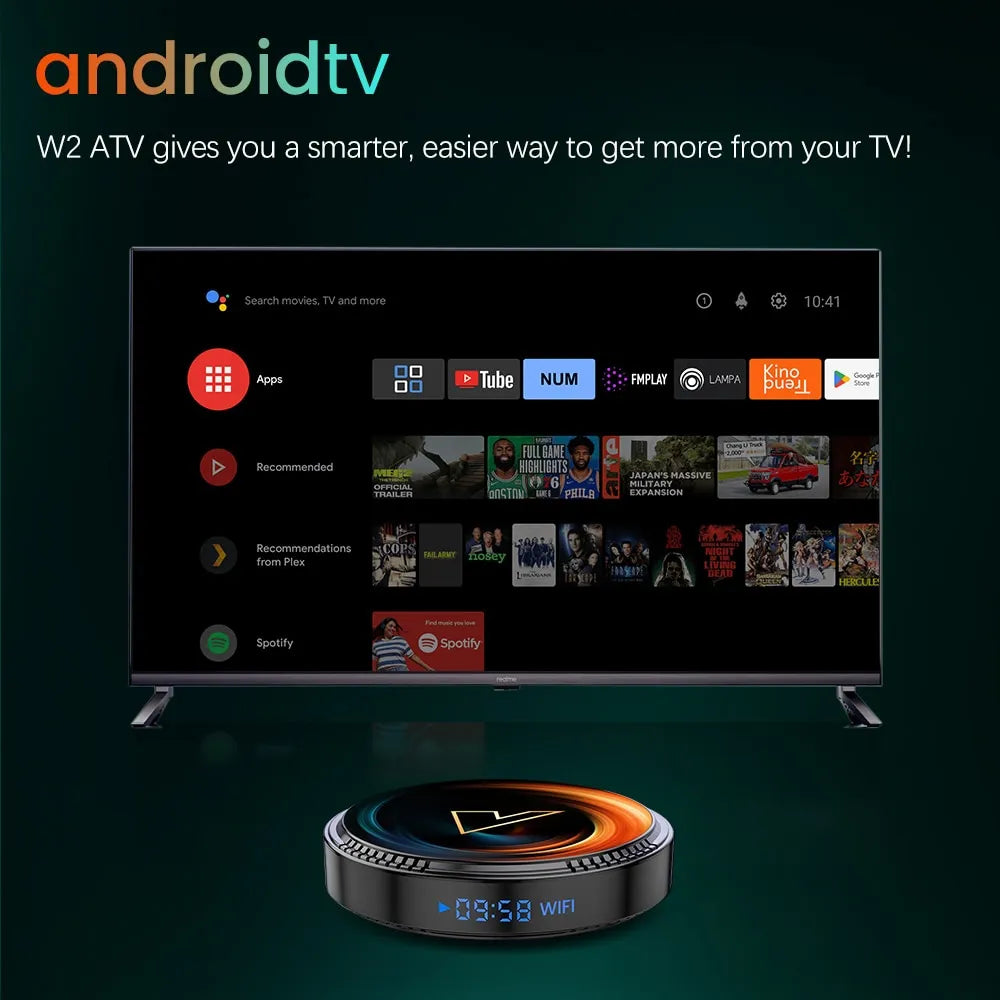 W2 ATV Smart TV Box 