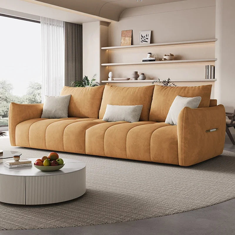 Modular Nordic 3-Seater Sectional Sofa Set