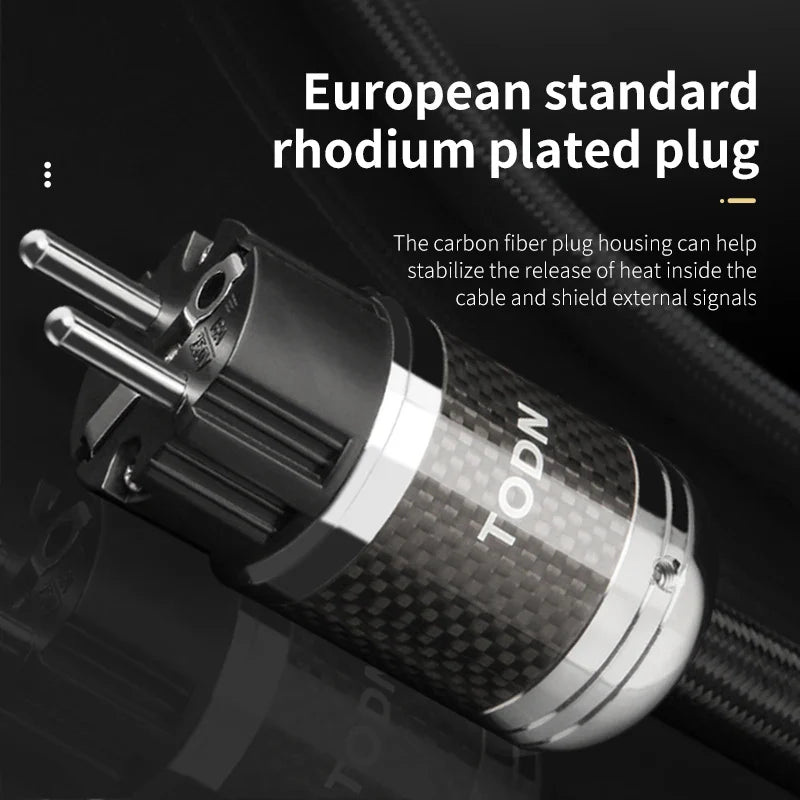 TODN HIFI OCC Power Cable