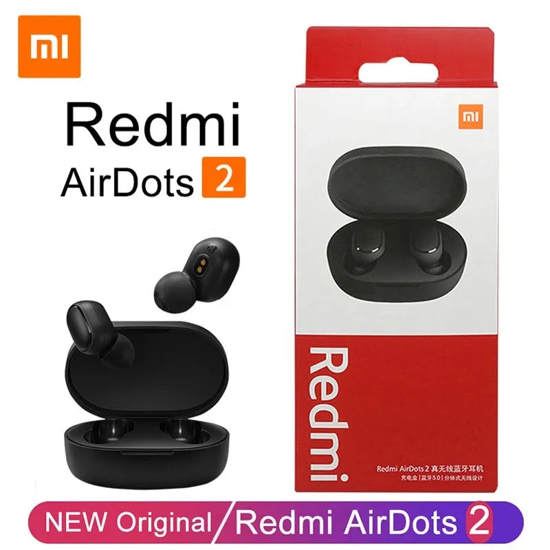 Redmi Airdots 2 Wireless Headset -  Noise Cancellation Earbud