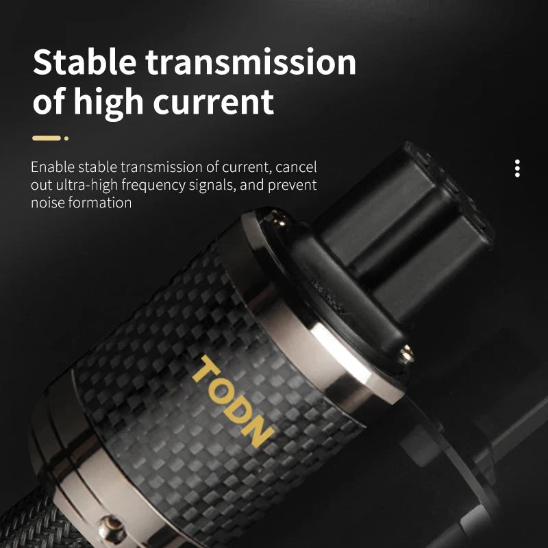 TODN HIFI OCC & OFC Power Cable