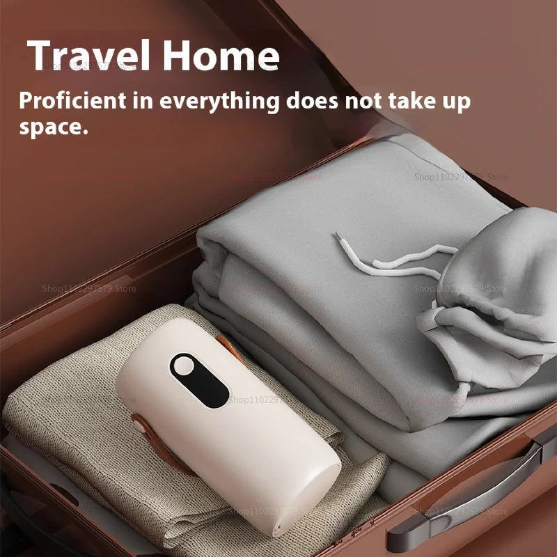 Mini Portable Foldable Electric Dryer Intelligent Timer Fast Drying Household Travel Cabinet with Drying Bag Compact Lightweight