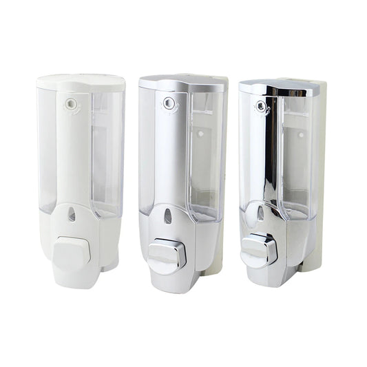 Wall Mounted Soap Dispenser Manual Liquid Shampoo Body Wash Dispenser Lotion Container Single Double Head Soap Dispenser