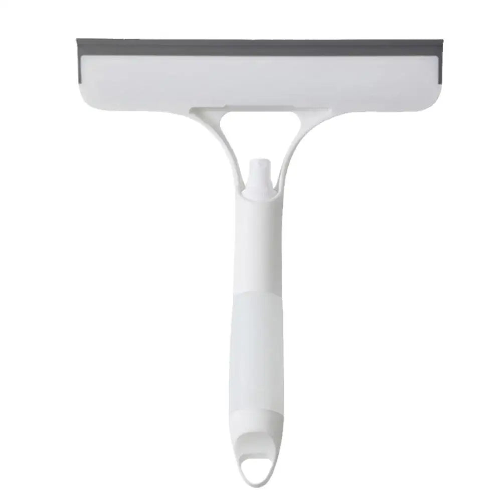 Double Sided Water Jet Shower Squeegee Glass Window Cleaning Accessories Rubber Wiper for Tiles Shower Doors Bathroom Mirrors