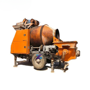 Used Diesel Concrete Mixer with Pump
