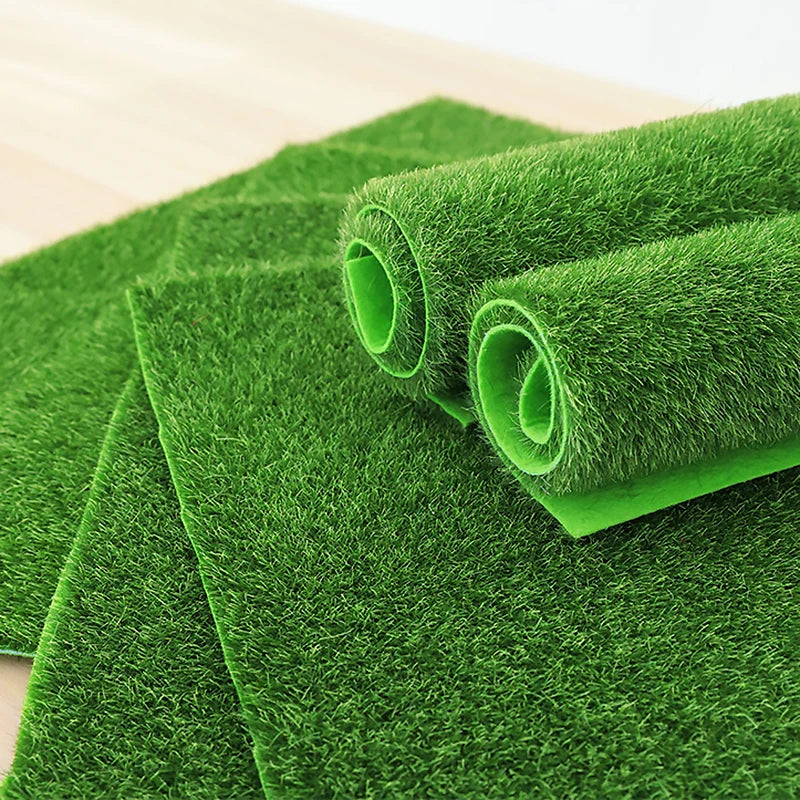 Artificial Grass DIY Micro-Landscape Rug Set