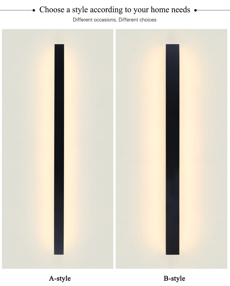 Modern LED Porch Wall Lamp - Stylish Indoor Lighting