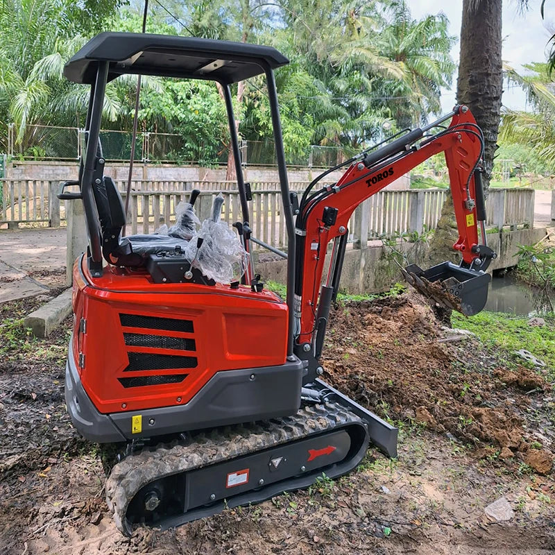 EPA Mini Excavator - 1.8 Ton Hydraulic Crawler