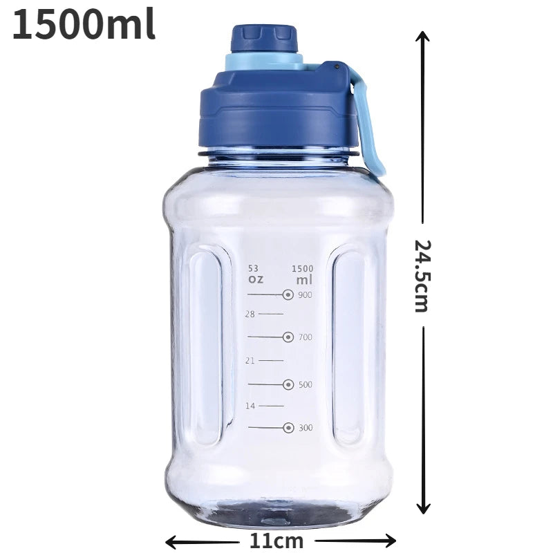 Motivational Large Capacity Water Bottle