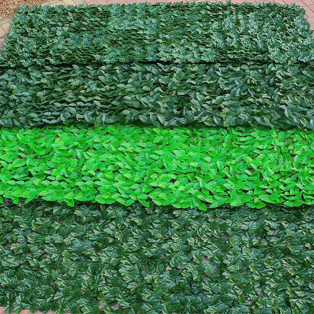 Realistic Appearance Artificial Plant Leaf Fence - Privacy Fence Screen