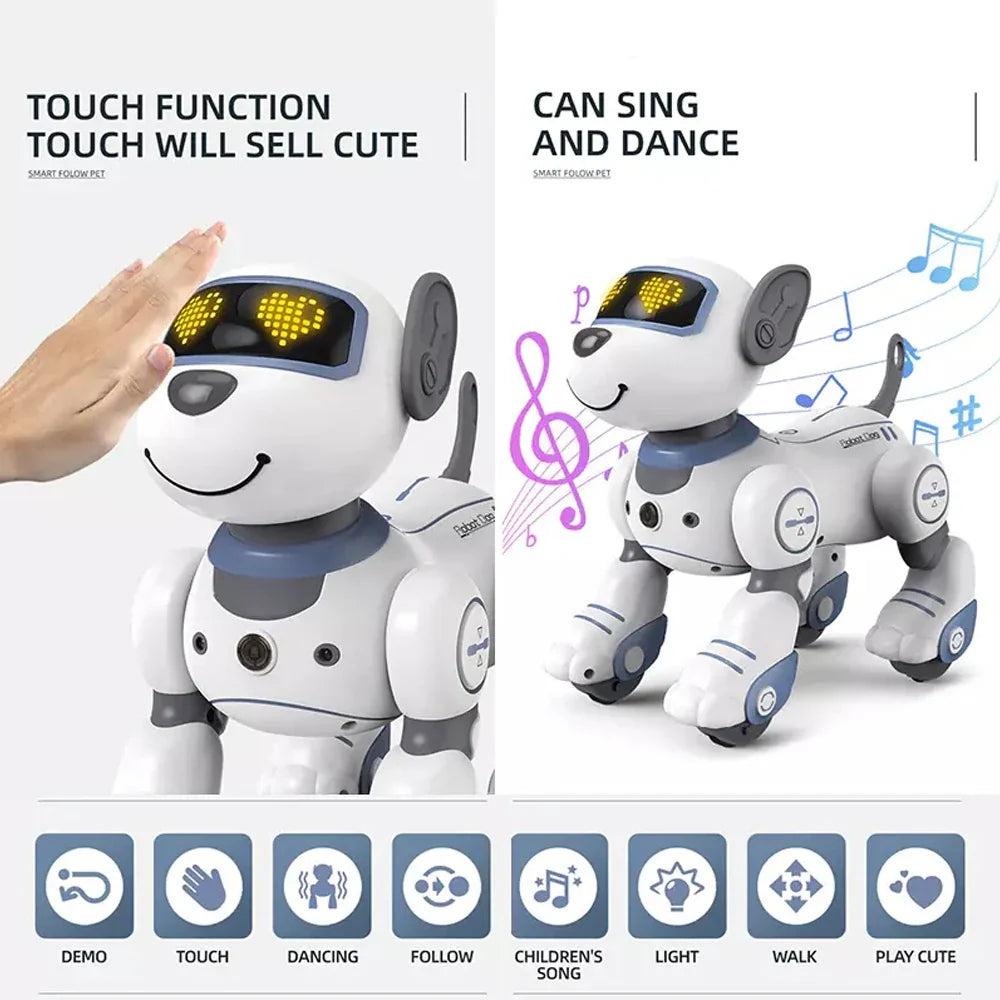 Meet Your Child’s First Smart Pup – The Robot Dog That Sings, Dances & Learns Tricks
