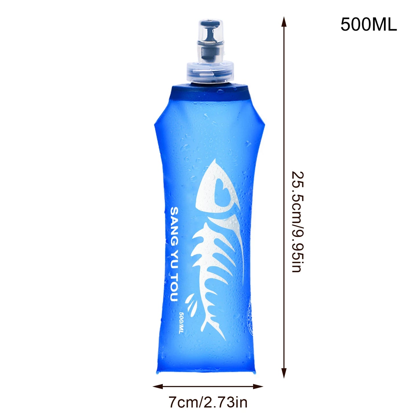 Soft Flask Collapsible Water Bottle Set