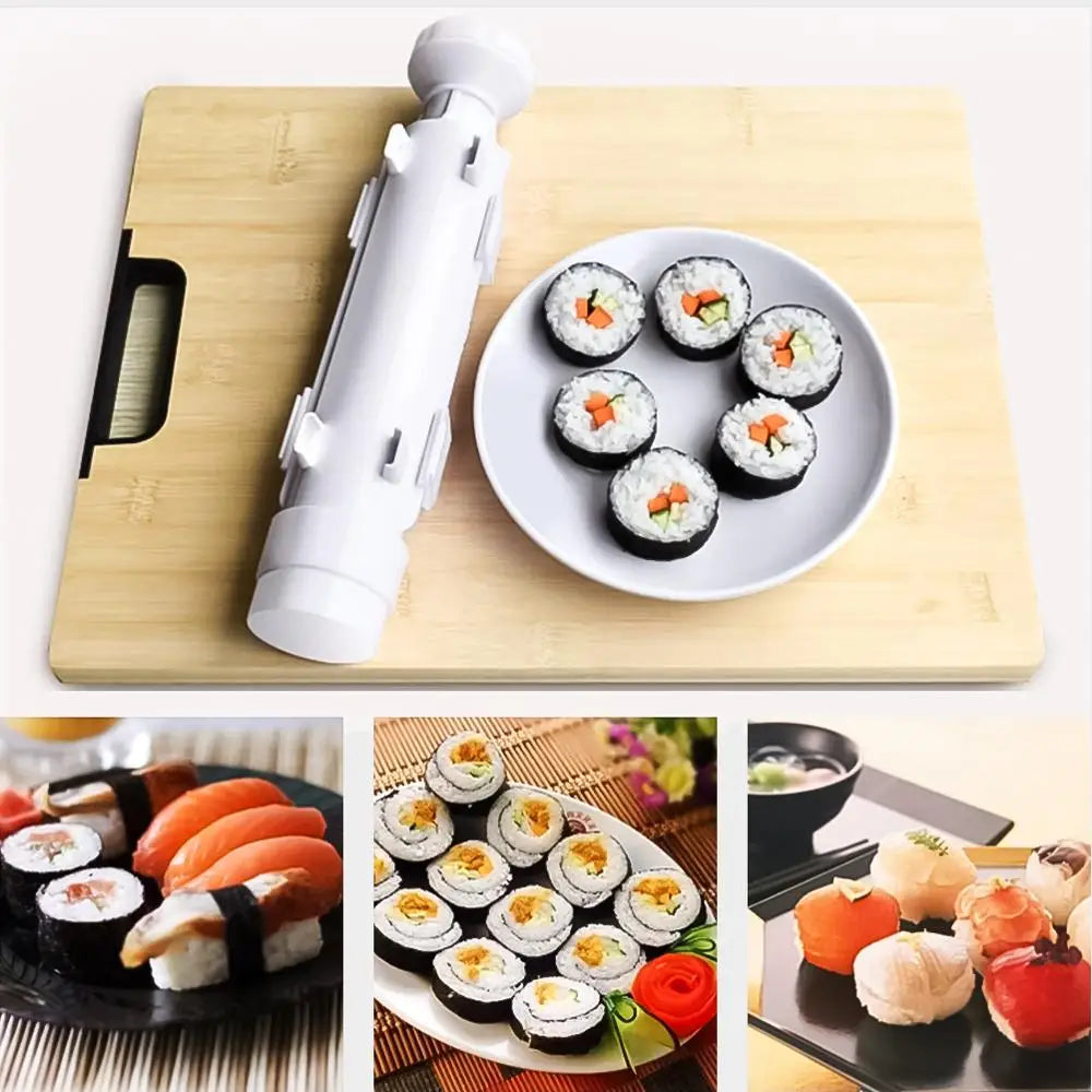 Sushi Tools Quick Make Japanese Roller Rice Vegetable Meat Roll Sushi DIY Sushi Making Machine Kitchen Supplies