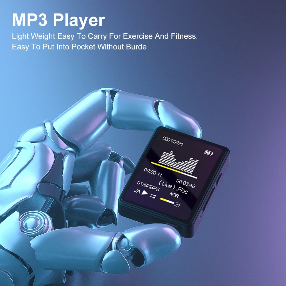 Audio Odyssey: Portable MP3 MP4 Player