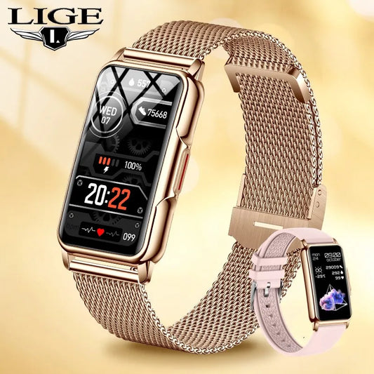 LIGE Waterproof Sports Fitness Women Smart Watch