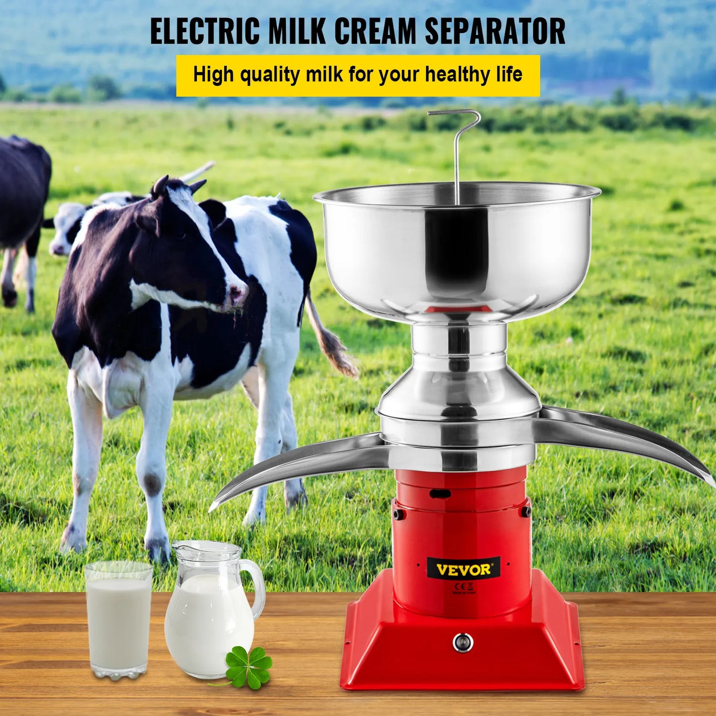 VEVOR Electric Milk Cream Separator