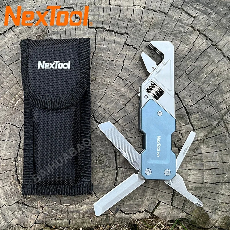 Nextool Mini Wrench Multitool Portable Multi-functional Folding Screwdriver Bottle Opener Outdoor Camping EDC Equipment