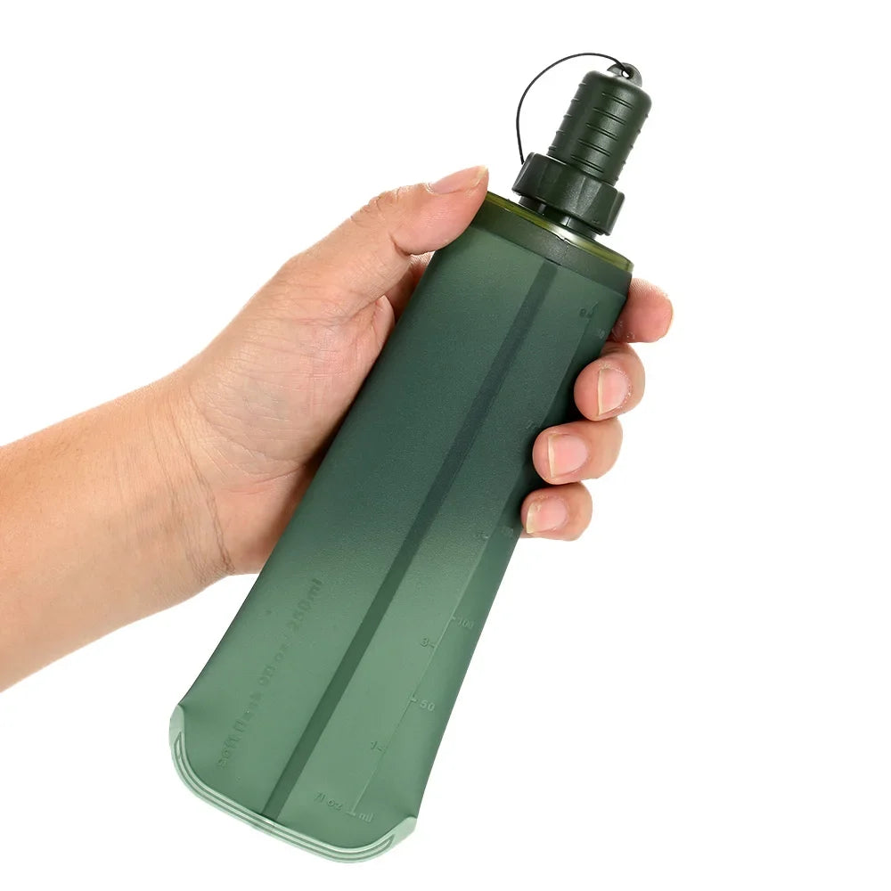 Foldable TPU Outdoor Sport Water Bottle