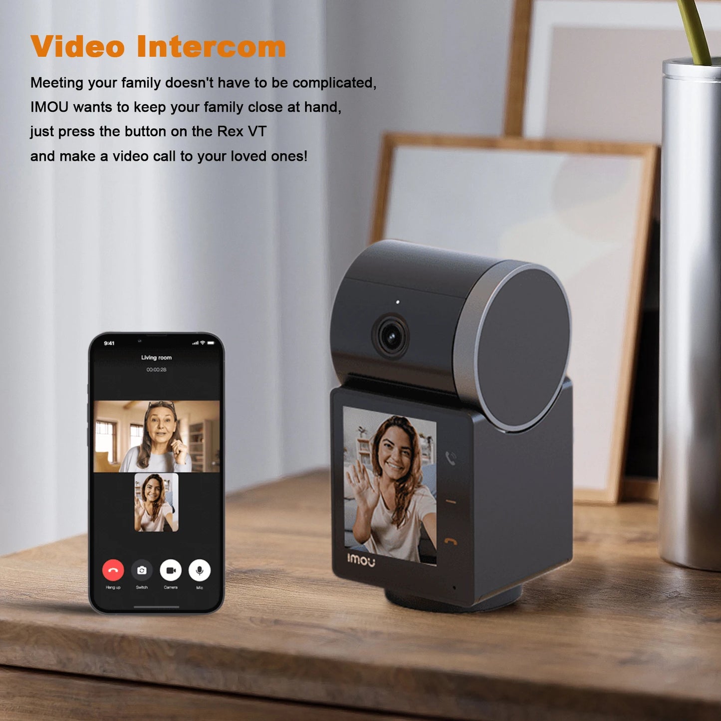 WIFI Enabled Smart Home Security with 360° Camera