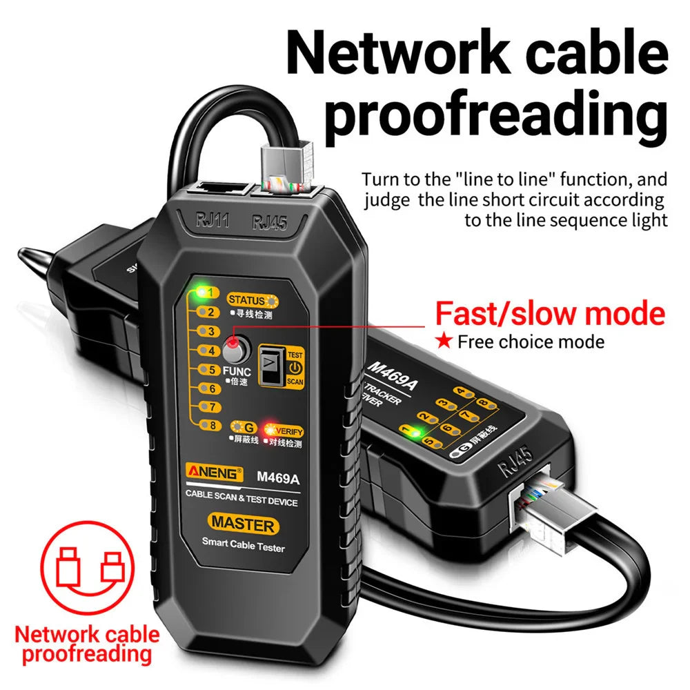 RJ11/RJ45 Multifunctional Line Finder