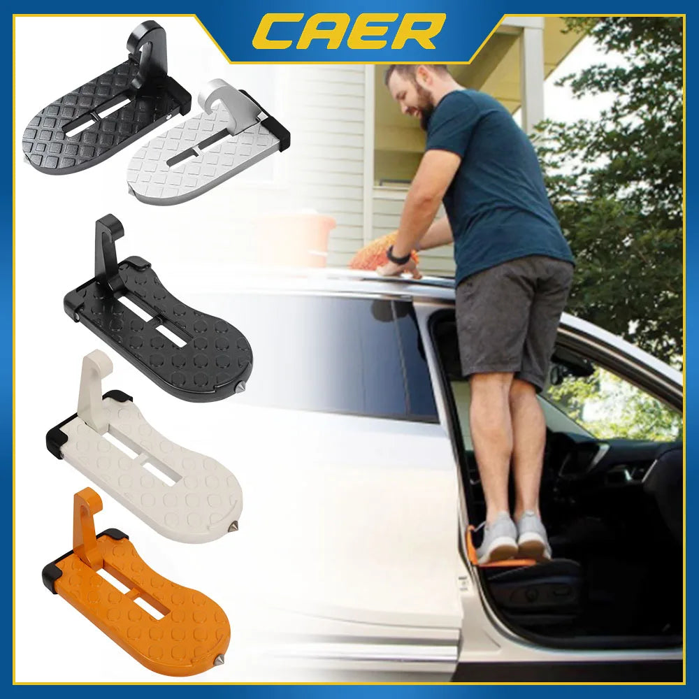 Caer Foldable Car Roof Rack Step - Universal Car Latch Hook