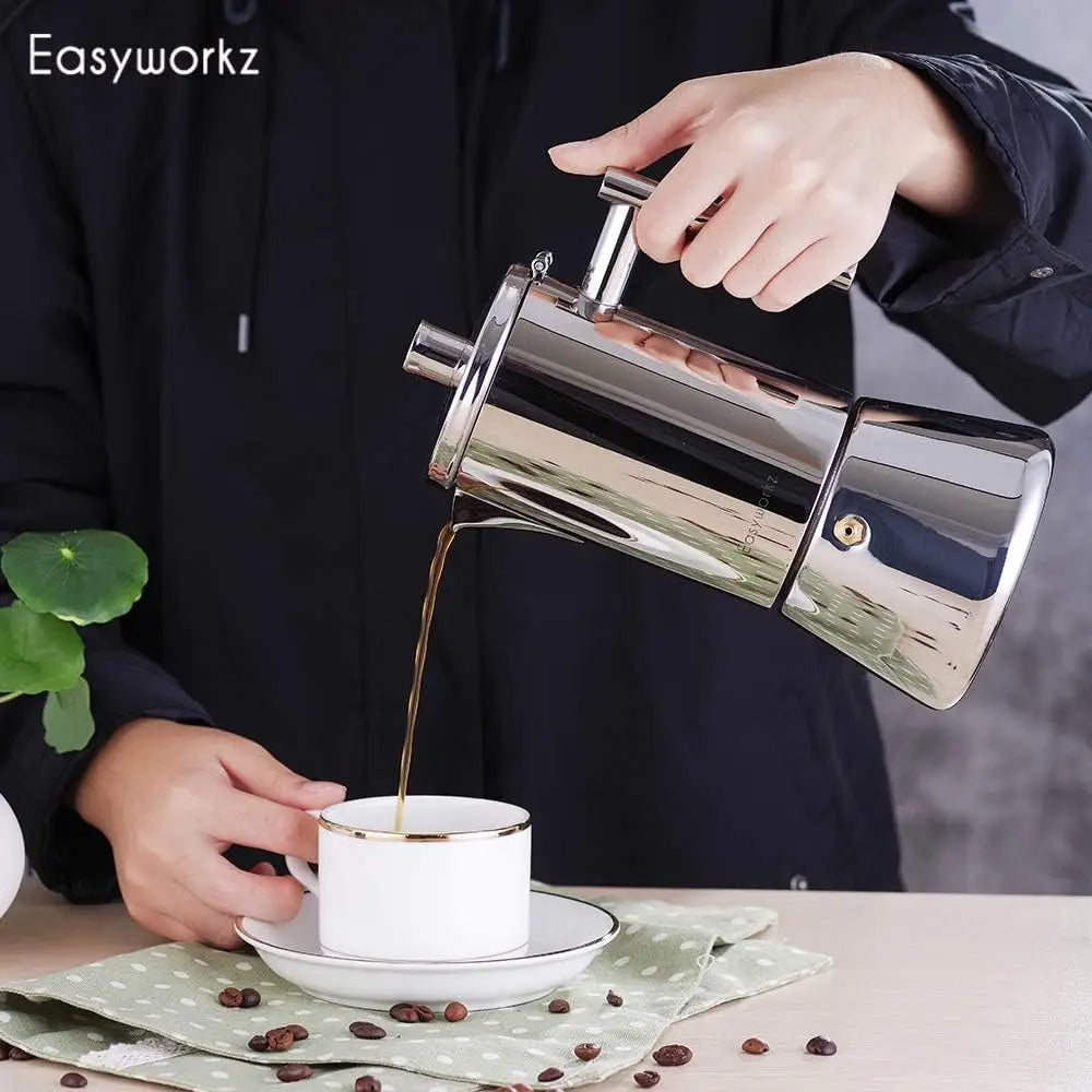 Easyworkz Diego Stainless Steel Espresso Maker