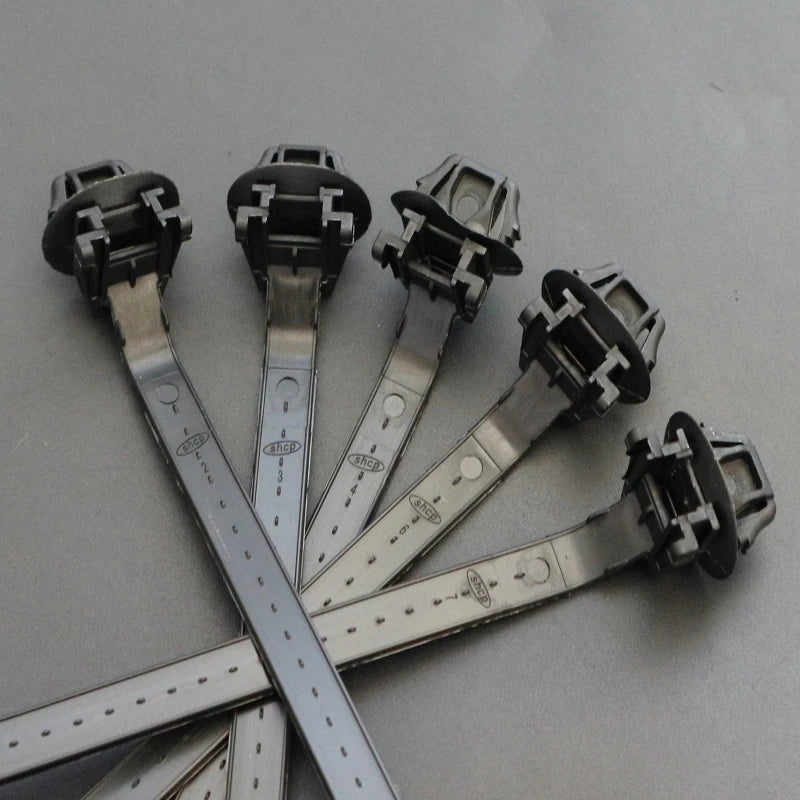 7.2 x 165mm black self-locking nylon cable ties for vehicle and motorcycle wiring harness