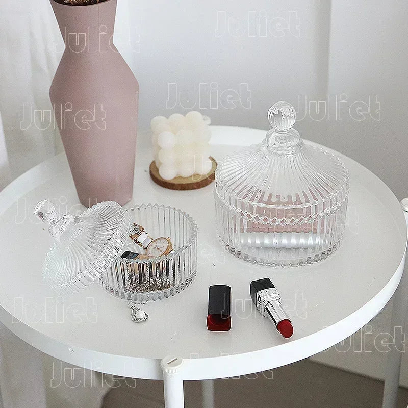 Nordic Style Glass Sugar Jar - Versatile Storage & Decor