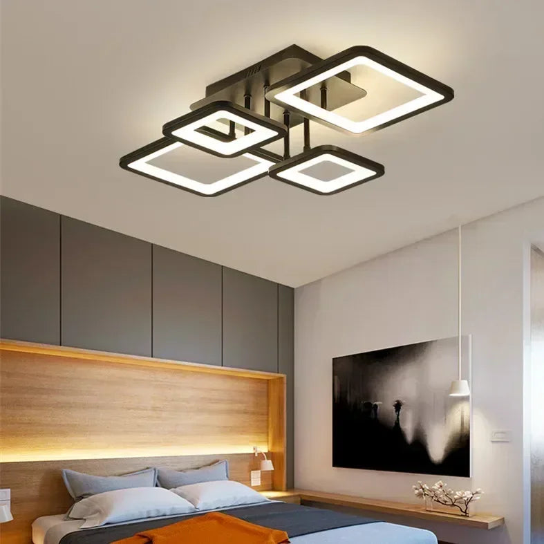 Modern LED Ceiling Lamp - Nordic Chic Chandelier