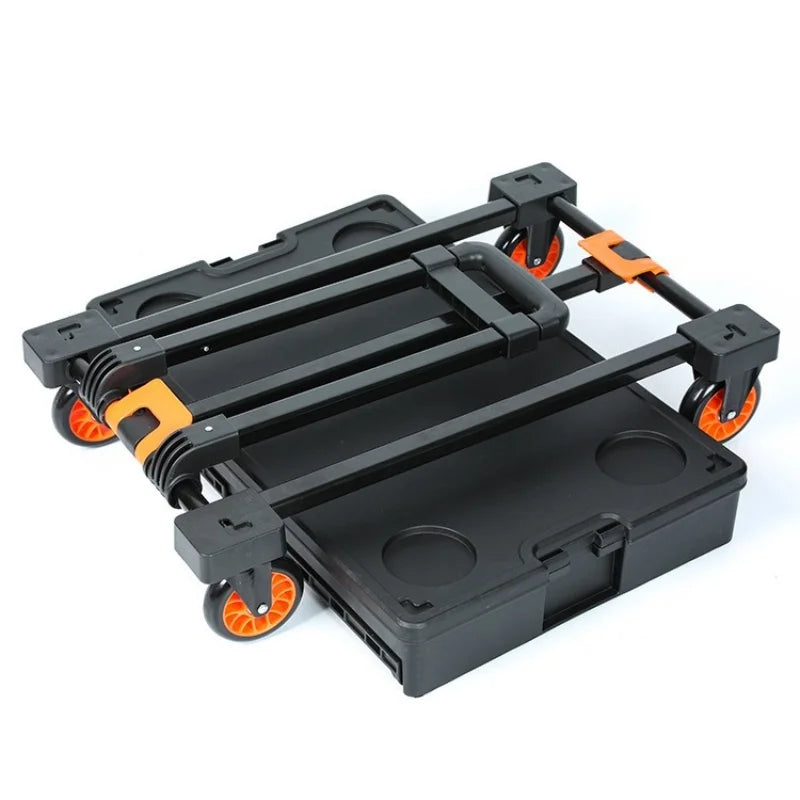 Outdoor Folding Hand Pull Cart Trolley