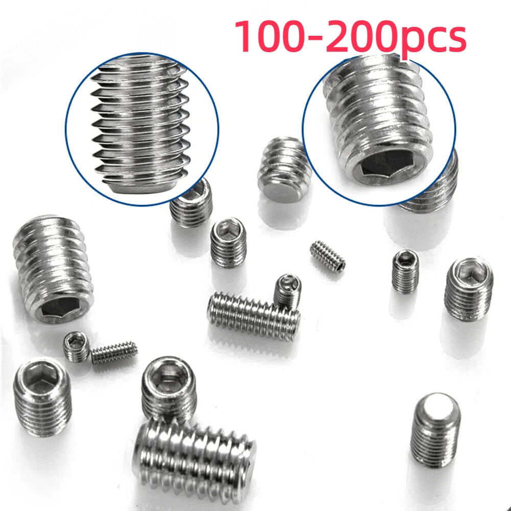 Stainless Steel Socket Head Hex  Screw Assortment Kit