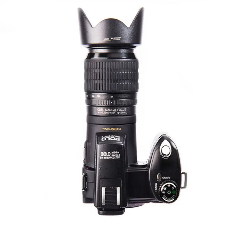 D7200 Digital Camera 33MP Auto Focus Professional DSLR Camera Telephoto Lens Wide Angle Lens Appareil Photo Bag