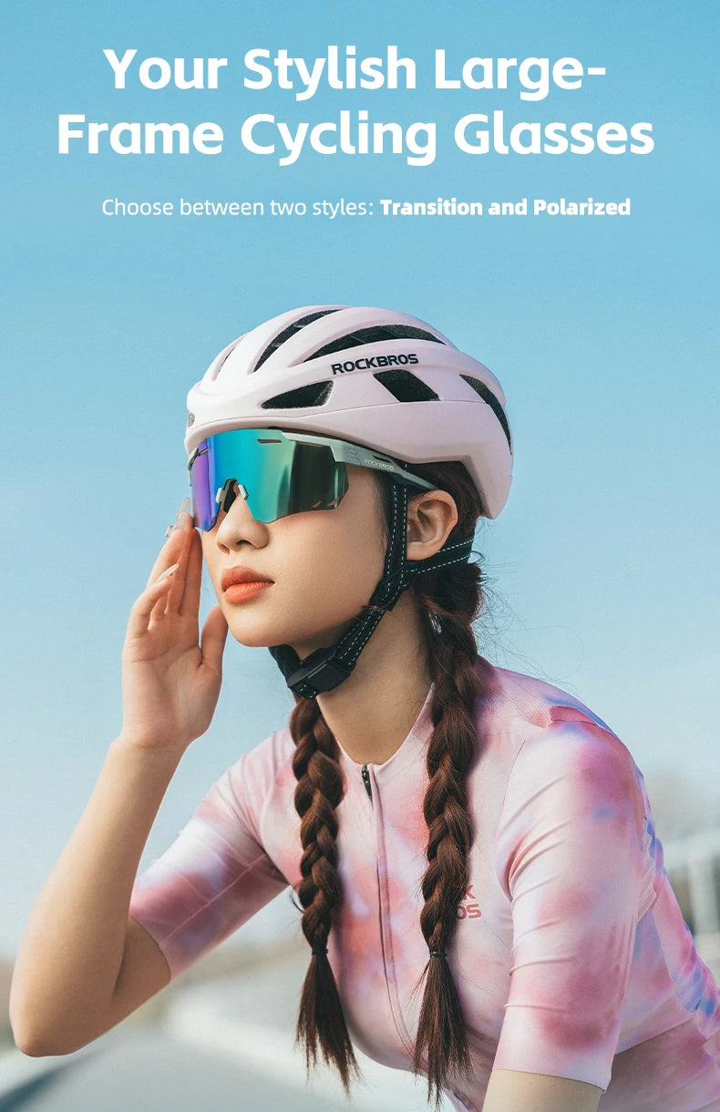 ROCKBROS Cycling Glasses | UV400 Sports Sunglasses