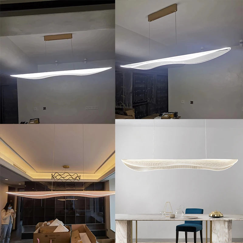 Sleek LED Pendant Hanging Lights