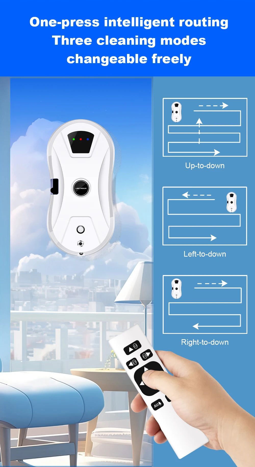 Liectroux YW610 Window Cleaning Robot