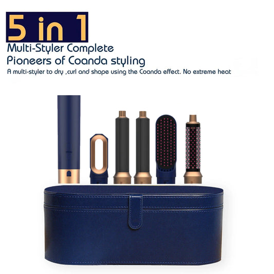 New 5-in-1 Hair Dryer Curler Set Air Wrap Set Professional Curling Iron Hair Straightener Multi-Function Styler  hair curler