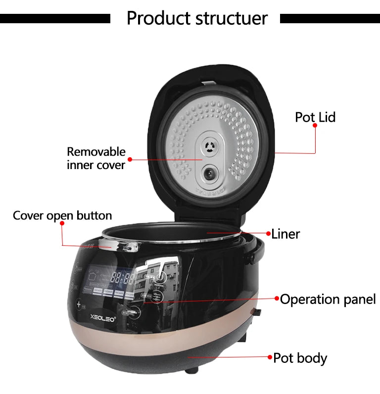 XEOLEO 5L Tapioca Cooker & Warmer