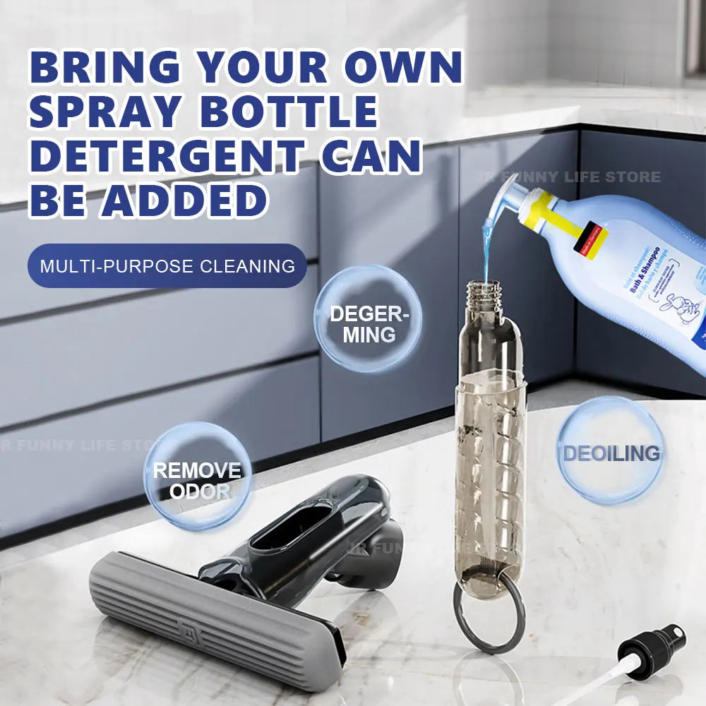 Mini Squeeze Mop Floor Cleaning  Tool