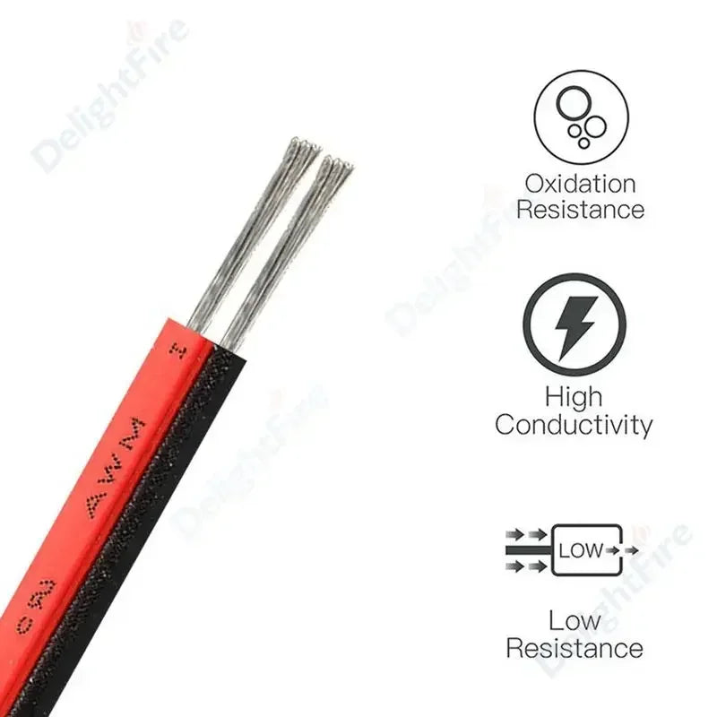 2-Core JST Flexible LED Strips Extension Cable