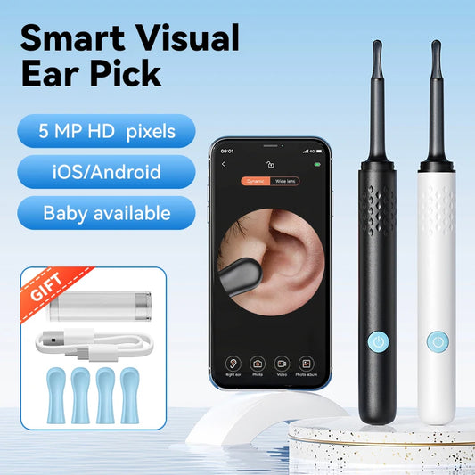 WIFI Visual Ear Cleaner Otoscope Camera - Ear Wax Removal Tool