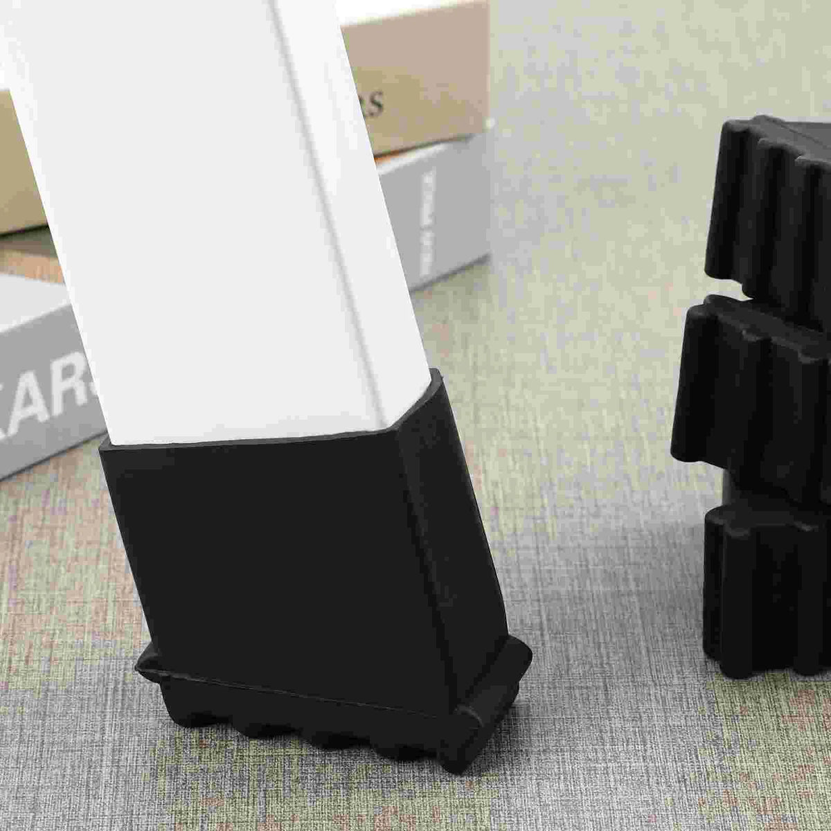 4 Pcs Household Ladder Foot Cover - Rubber Feet Chairs Telescoping Extension Pads For step ladders
