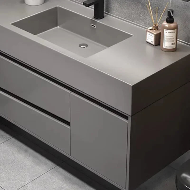 Toilet Vanity Wall Bathroom Cabinets with Drawer