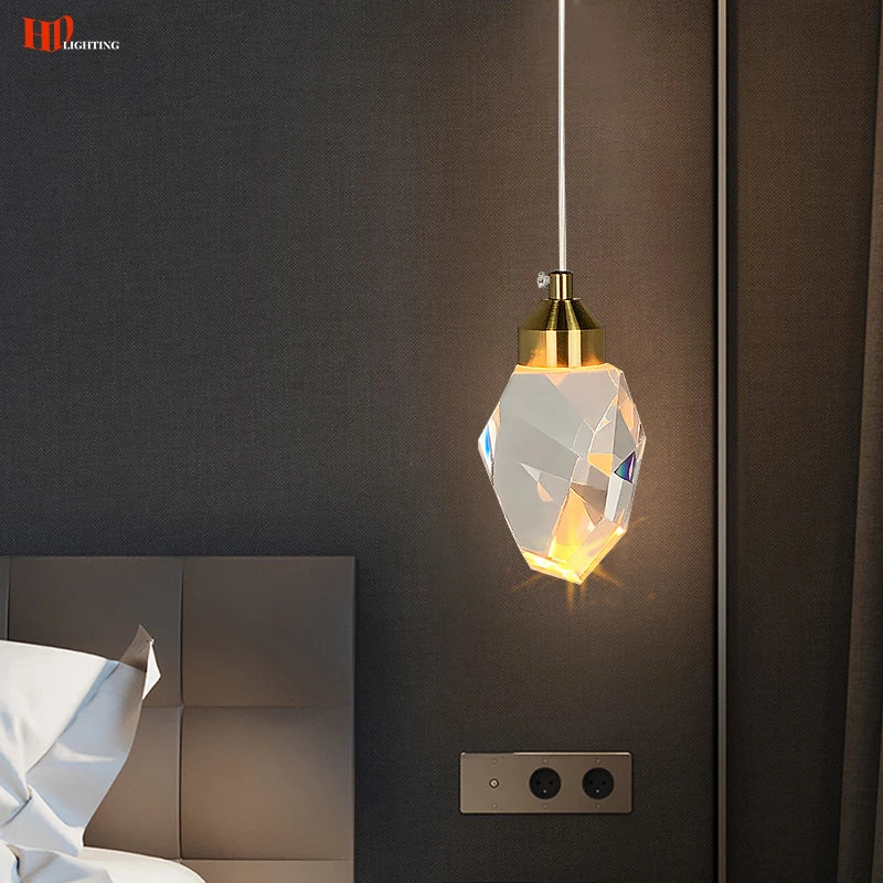 HD Luxury Crystal Pendant Lights