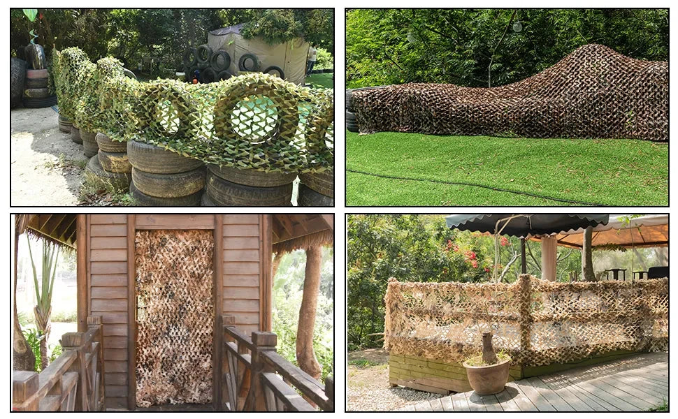 Camo Netting | Wide Camouflage Net for Decoration