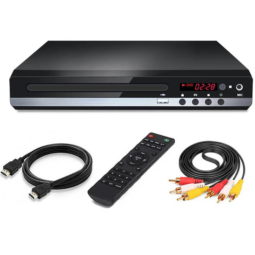 Home DVD Player: VCD CD Disc Media Player Machine