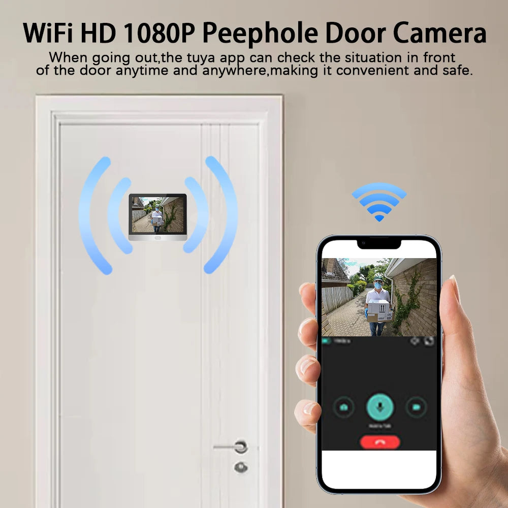 Smart Video WIFI Enabled Doorbell