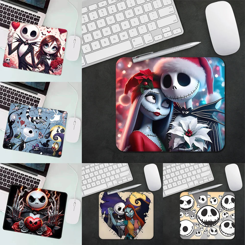 The Nightmare Before Christmas Gaming Mouse Pad XS Small Mousepad For PC Gamer Desktop Decoration Office Mouse Mat Deskmat Rug