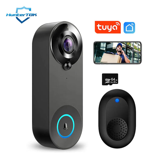 1080P Wireless WiFi Doorbell Video with Intercom