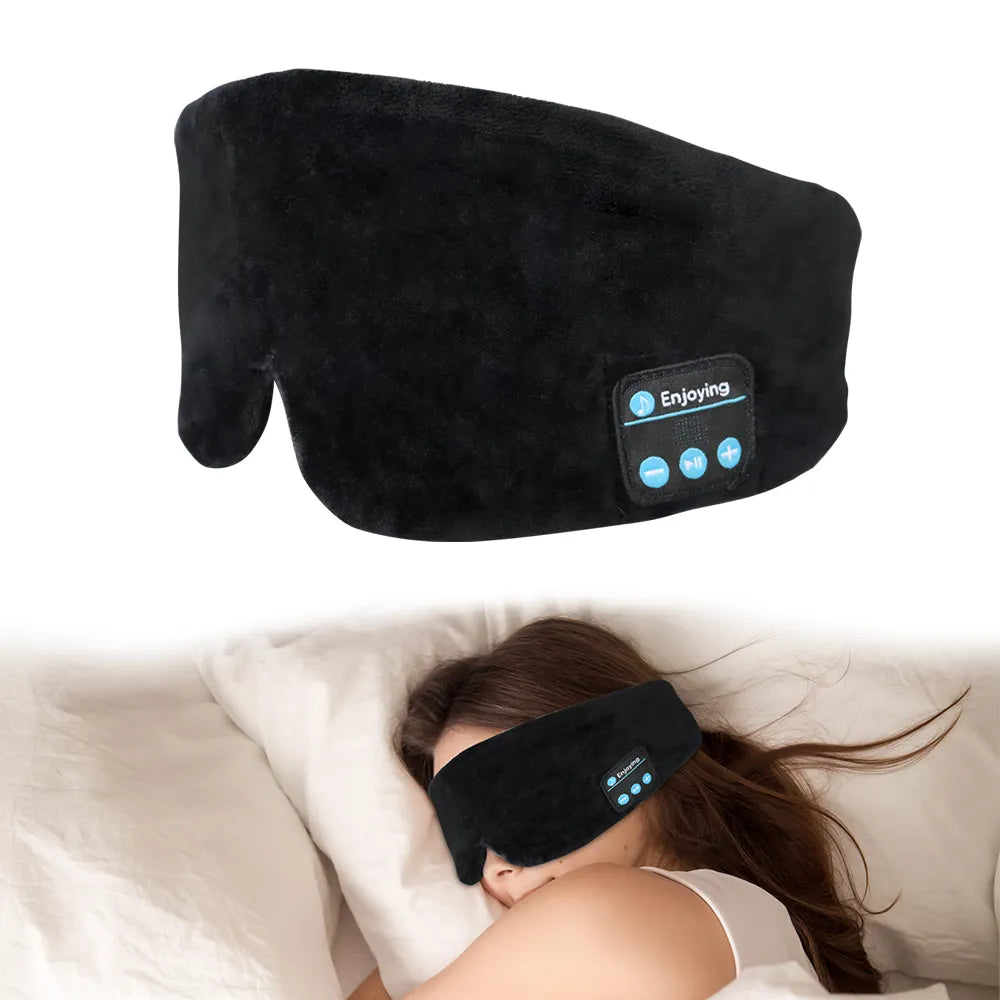 Sleeping Mask with Bluetooth Headphones - Eye Mask for Women Men