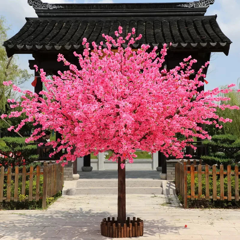 Lifelike Artificial Cherry Tree - Stunning Wedding & Festival Decor